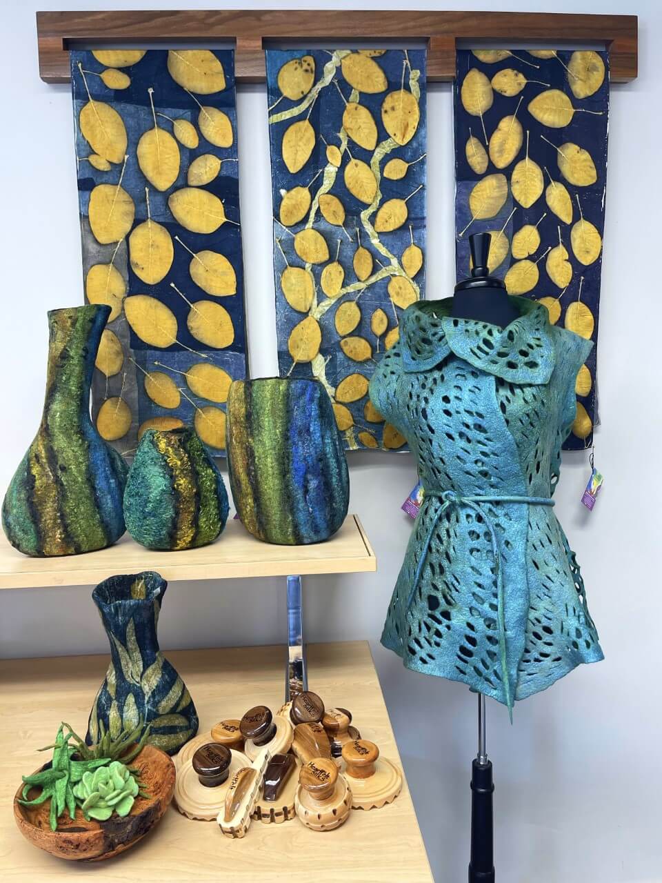 May 2018 – Felting and Fiber Studio